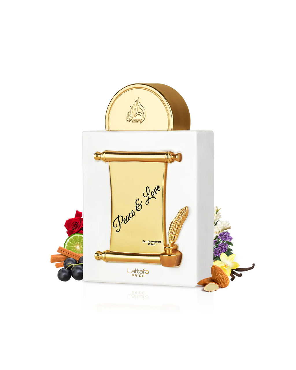 Perfume - PEACE & LOVE by Lattafa - Mulher 100ml