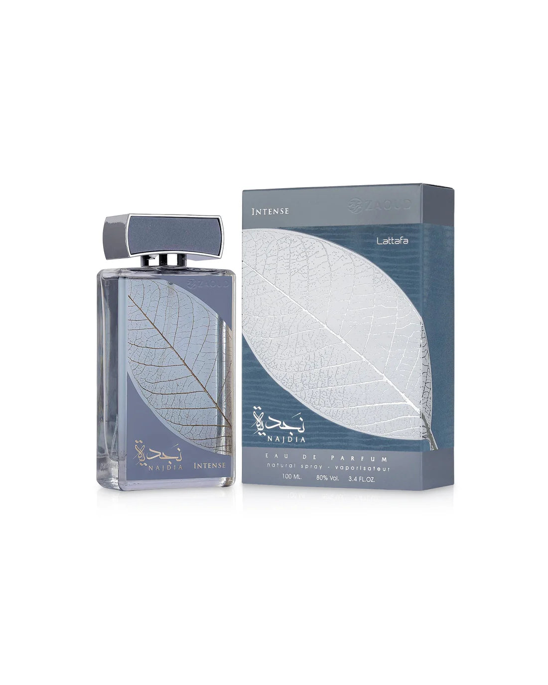 Perfume - NADJIA INTENSE by Lattafa - Homem 100ml