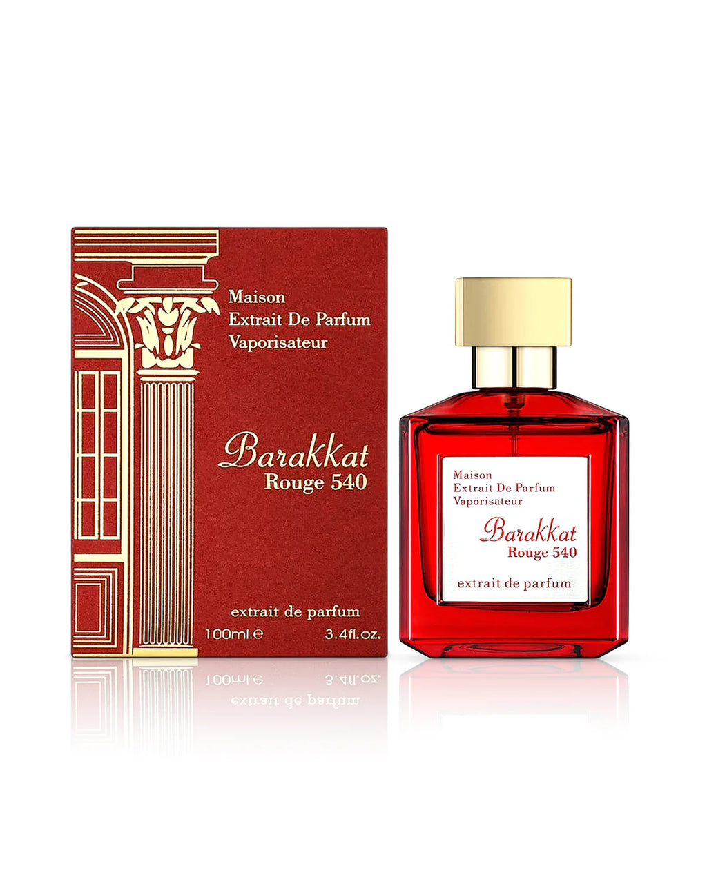 Perfume - BARAKATT ROUGE 540 by Fragrance World - Unissexo 100ml