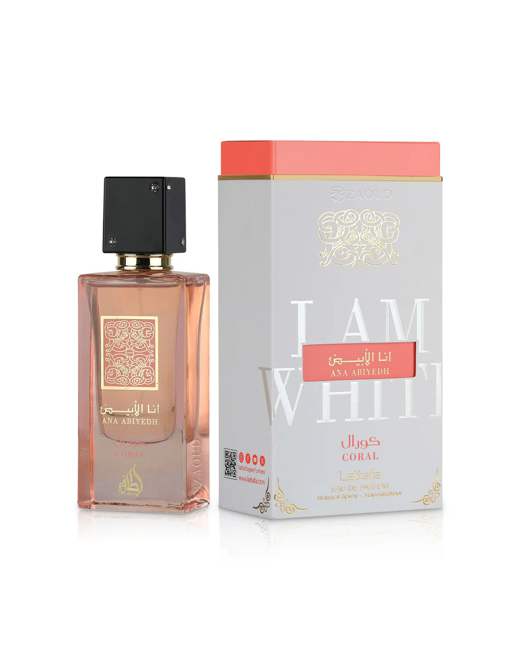 Perfume - ANA ABYEDH CORAL by Lattafa - Mulher 60ml