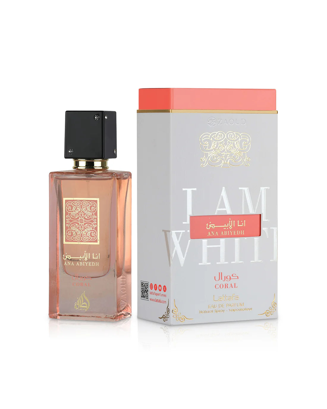 Perfume - ANA ABYEDH CORAL by Lattafa - Mulher 60ml