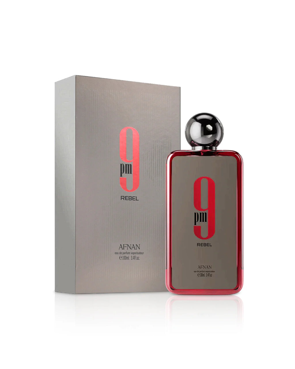 Perfume - 9PM REBEL by Afnan - Unissexo 100ml
