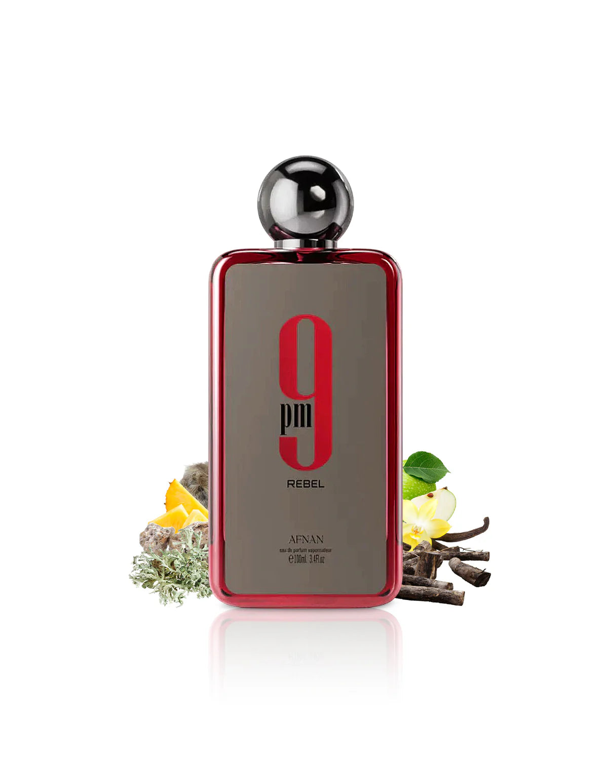 Perfume - 9PM REBEL by Afnan - Unissexo 100ml