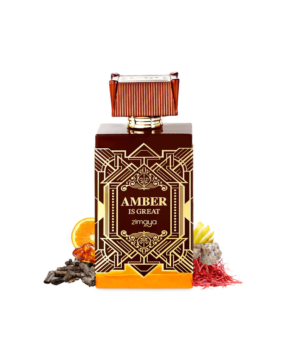Perfume -  AMBER IS GREAT by Zimaya - Unissexo 100ml
