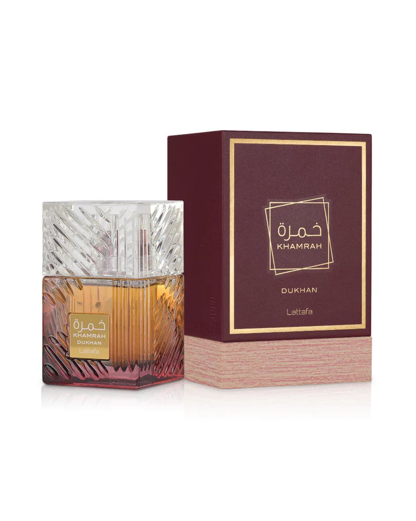 Perfume - KHAMRAH DUKHAN by Lattafa - Unissexo 100ml